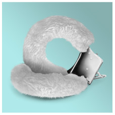 ALGEMAS DE PELUCHE LOVE CUFFS CRUSHIOUS BRANCAS