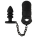 JAULA PARA O PÉNIS COM PLUG ANAL BLACK VELVETS