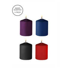 CONJUNTO DE 4 VELAS MIX DE AROMAS OUCH CONJUNTO DE 4 VELAS MIX DE AROMAS OUCH