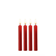 CONJUNTO DE 4 VELAS VERMELHAS OUCH