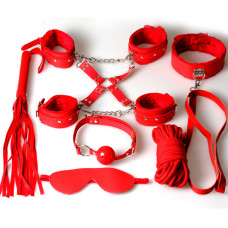 KIT SECRET PLEASURE BONDAGE VERMELHO