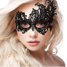MÁSCARA EM RENDA ROYAL OUCH PRETA