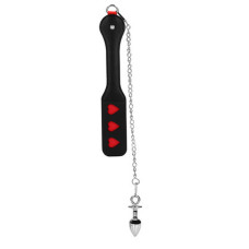 PALMATÓRIA COM CORAÇÕES E PLUG ANAL PRETO OUCH
