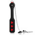 PALMATÓRIA COM CORAÇÕES E PLUG ANAL PRETO OUCH