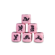 DADO COM POSIÇÕES SEXUAIS ROSA