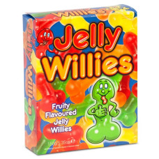 GOMAS EM FORMA DE PÉNIS JELLY WILLIES GOMAS EM FORMA DE PÉNIS JELLY WILLIES