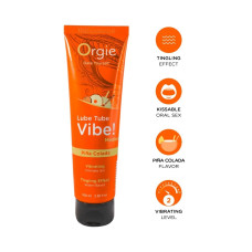 LUBRIFICANTE LUBE TUBE VIBE PINÃ COLADA ORGIE 100ML