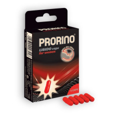 CÁPSULAS ESTIMULANTES PRORINO LIBIDO CAPS PARA MULHER 5 CÁPSULAS