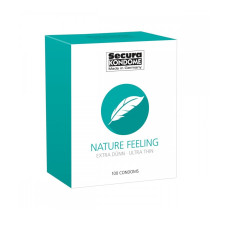 PRESERVATIVOS SECURA KONDOME NATURE FEELING 100 UNIDADES