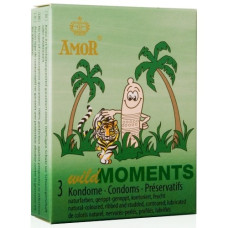 PRESERVATIVOS WILD MOMENTS 3 UNIDADES