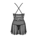 BABYDOLL E TANGA 838-BAB TAMANHO QUEEN OBS PRETO BABYDOLL E TANGA 838-BAB TAMANHO QUEEN OBS PRETO