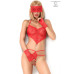 BODY COM VENDA E LUVAS CR-3882 VERMELHO