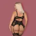 CORPETE E TANGA AMALLIE TAMANHO QUEEN OBS PRETO
