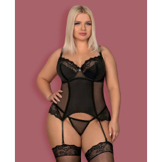 CORPETE E TANGA AMALLIE TAMANHO QUEEN OBS PRETO