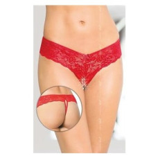 TANGA COM ABERTURA 2440 36 VERMELHA