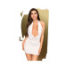 VESTIDO HEART ROB PENTHOUSE BRANCO