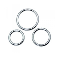 CONJUNTO DE 3 ANÉIS PARA O PÉNIS METAL COCK RINGS TIMELESS CONJUNTO DE 3 ANÉIS PARA O PÉNIS METAL COCK RINGS TIMELESS