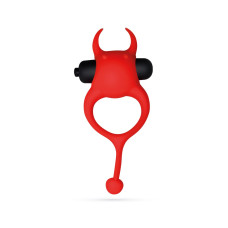 DAEMON ANEL PARA O PÉNIS COM VIBRAÇÃO VERMELHO CRUSHIOUS