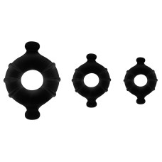 KIT DE 3 ANÉIS PARA O PÉNIS GUMMY RING