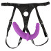 STRAP-ON DUPLO SUPER SOFT ROXO SWEET SMILE