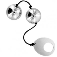 BOLAS ESTIMULADORAS EM METAL DOMINO BALLS 