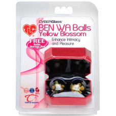 BOLAS VAGINAIS DE VIDRO CYBERGLASS BEN WA BALLS YELLOW BLOSSOM