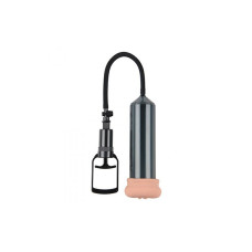 BOMBA PARA O PÉNIS COM MASTURBADOR PUSH TOUCH SENSE PRETA