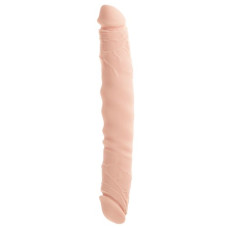 DILDO DUPLO REALISTA ALIVE TWINS BRANCO
