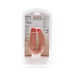 DILDO DUPLO U SHAPED DOUBLE DILDO 5 / 12,7 CM BRANCO REALROCK
