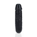 DILDO DUPLO U SHAPED DOUBLE DILDO 5 / 12,7 CM PRETO REALROCK