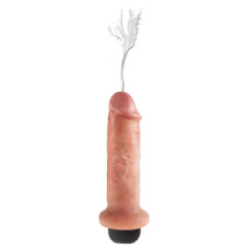 DILDO COM EJACULAÇÃO KING COCK SQUIRTING COCK 6” BRANCO DILDO COM EJACULAÇÃO KING COCK SQUIRTING COCK 6” BRANCO