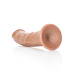 DILDO CURVED REALÍSTICO 8 /20,5 CM MULATO REALROCK