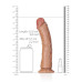 DILDO CURVED REALÍSTICO 9 /23 CM MULATO REALROCK