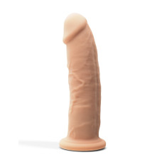 DILDO PREMIUM SILICONE TESSUDO 7,5" BAUNILHA CRUSHIOUS