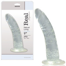 DILDO REAL RAPTURE EARTH FLAVOUR 7 TRANSPARENTE