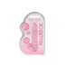 DILDO REALISTA COM TESTÍCULOS CRYSTAL CLEAR 6 /15 CM ROSA REALROCK