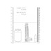 DILDO REALISTA COM TESTÍCULOS CRYSTAL CLEAR 6 /15 CM TRANSPARENTE REALROCK