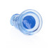 DILDO REALISTA STRAIGHT CRYSTAL CLEAR 6 /14,5 CM AZUL REALROCK