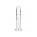 DILDO REALISTA STRAIGHT CRYSTAL CLEAR 6 /14,5 CM TRANSPARENTE REALROCK