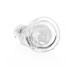 DILDO REALISTA STRAIGHT CRYSTAL CLEAR 7 /18 CM TRANSPARENTE REALROCK