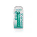 DILDO REALISTA STRAIGHT CRYSTAL CLEAR 7 /18 CM VERDE REALROCK