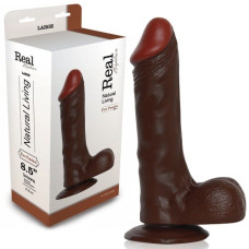 DILDO REALÍSTICO REAL RAPTURE FIRE PASSION 8.5'' NEGRO