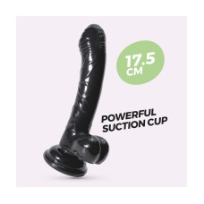 HUDINI DILDO ANAL JELLY PRETO CRUSHIOUS