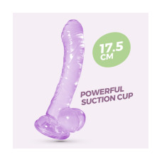 HUDINI DILDO ANAL JELLY ROXO CRUSHIOUS