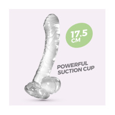 HUDINI DILDO ANAL JELLY TRANSPARENTE CRUSHIOUS