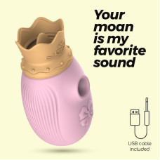 ESTIMULADOR CLITORIANO MONARCH CRUSHIOUS ROSA