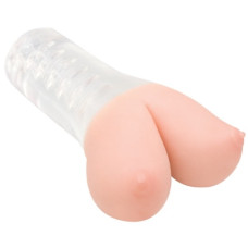 MASTURBADOR ICE ACTION-VIEW PEITOS + LUBRIFICANTE