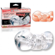 MASTURBADOR TRANSPARENTE CRIMSON