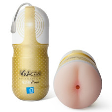 MASTURBADOR VIBRATÓRIO VULCAN + VIBRATION RIPE ÂNUS
