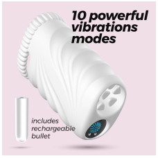 NAUTILUS MASTURBADOR DE TREINO COM BALA AMOVÍVEL CRUSHIOUS